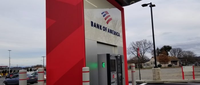 bank of america atm drive thru