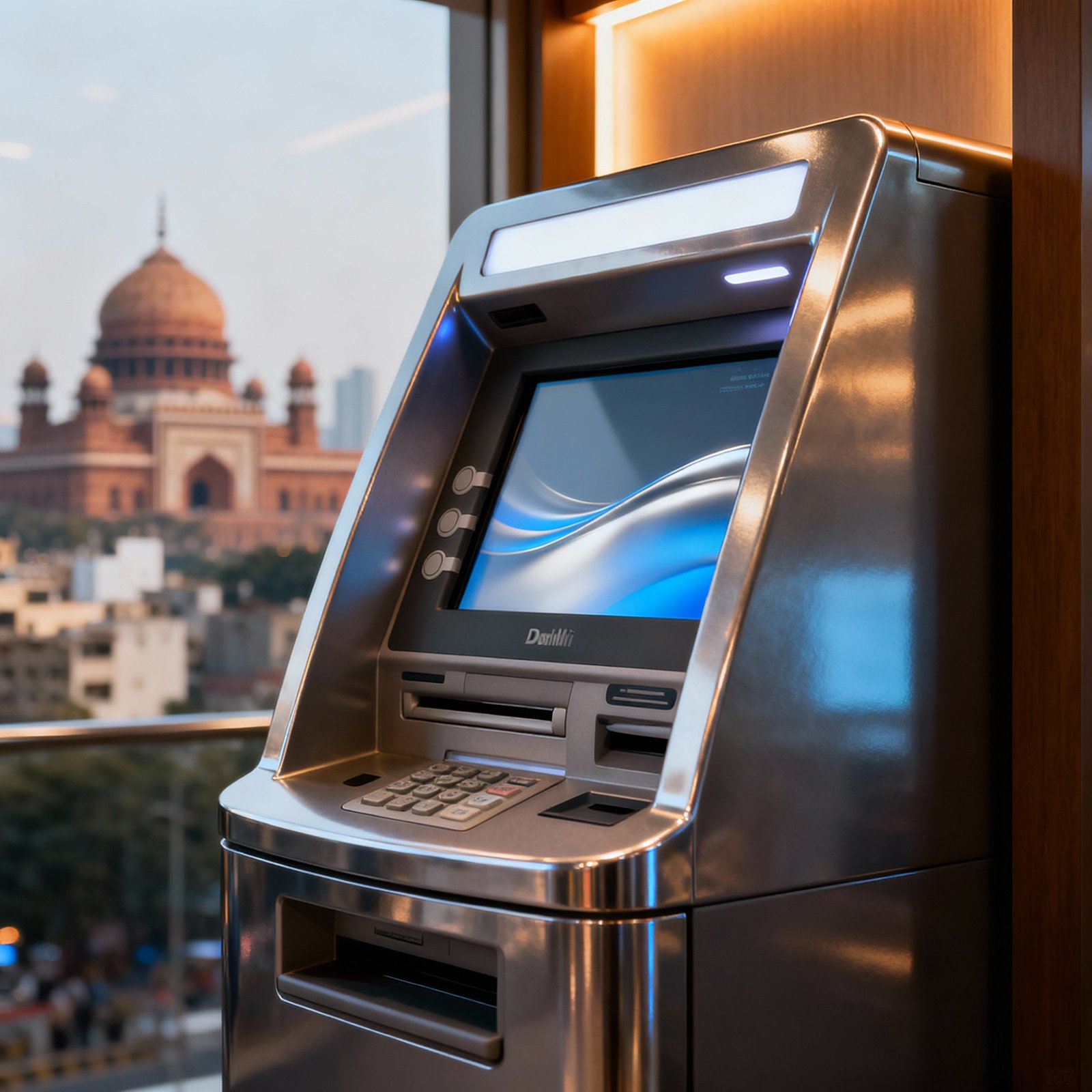 Delhi Skyline at Sunset – Iconic Landmarks and Vibrant Cityscape